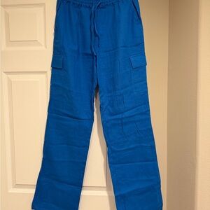 Love Tree Bright Blue Pants